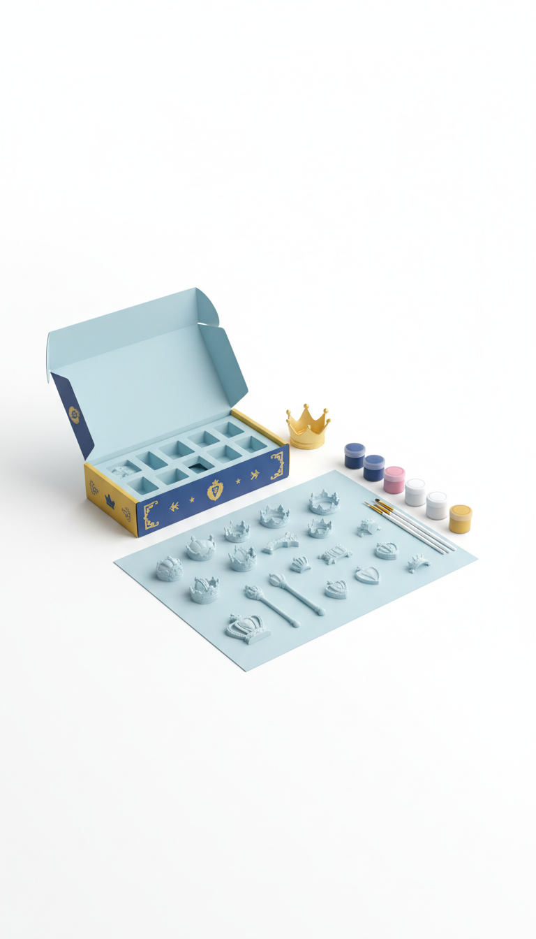 Royal Paint Set With Brushes