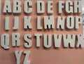 Little Boss Creations Paint-Your-Own Alphabet Plaster Craft Kit! 5 PACK
