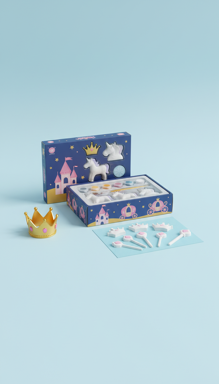 Princess-Themed Boxed Gift Set